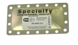 3  Mini Burst Panels  Replacement ( Small)  SFI 4-1/2" x 2-5/16" - PACK OF 3